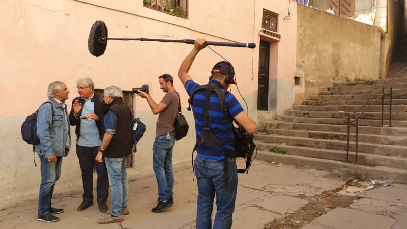 local team in France for your filmings