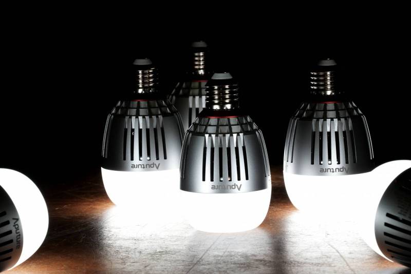 The Aputure B7c Multicolor Smart Bulb is availaible for Rental in south of France