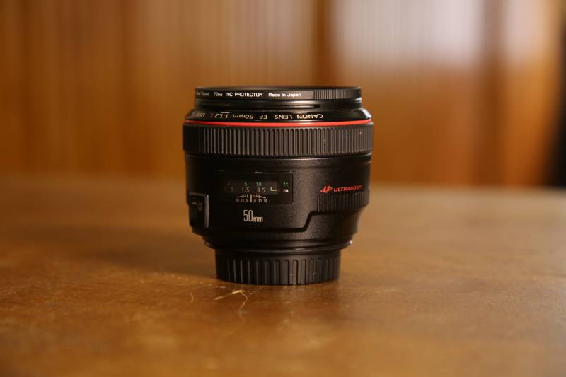 CANON EF 50mm 1:1.2 L USM RENTAL