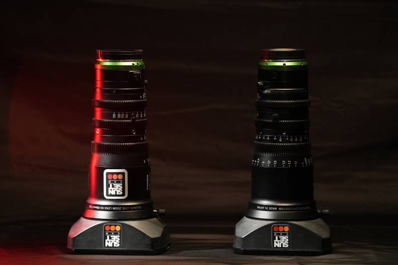 FUJINON 18-55mm AND 50-135mm CINEZOOM LENS RENTAL