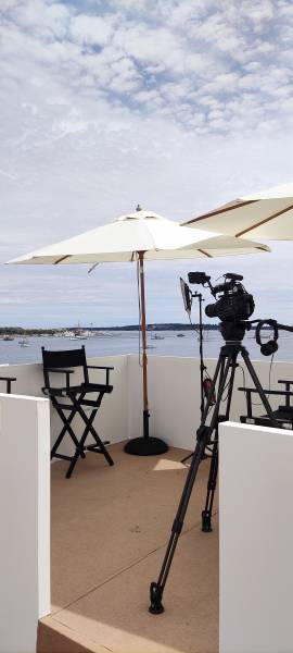 shooting in Cannes for the film festival with french production service