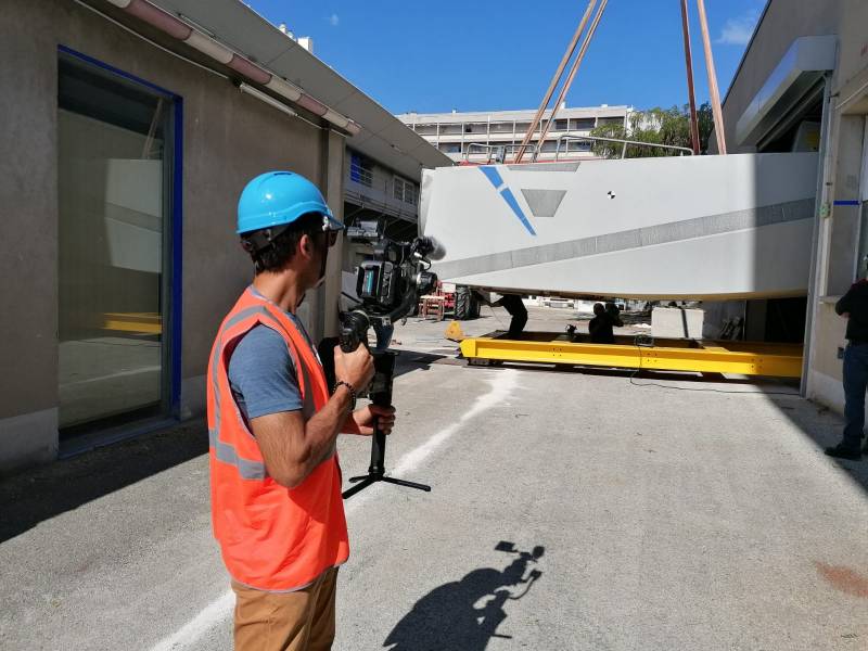 Executive production for EDF installation in France with a local team in South of France