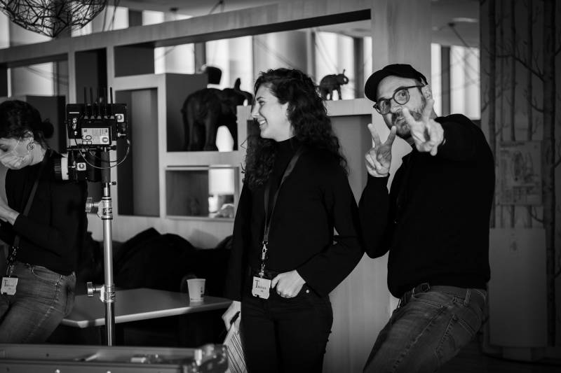 Client Shutterstock NY for Amazon Connect, shot in France with French Production Service
