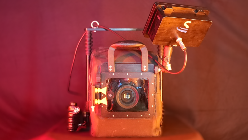 Professional weather protection for high-end cinema camera systems.