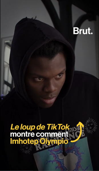 Interview in France with our loyal client BrutX - The wolf of TikTok