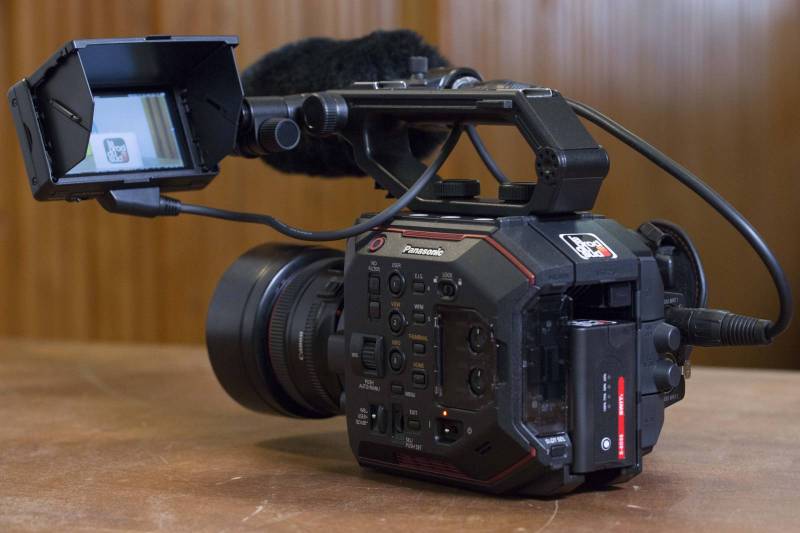 The Panasonic EVA-1 EF camera is available at French Production Service, in south of france