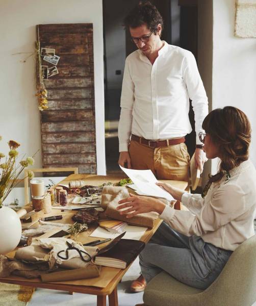 Our equipment rental company on set for the alinea x maisonbaluchon collaboration 