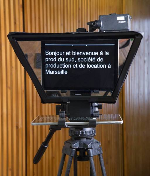 For rent, teleprompter Datavideo TP-T650 in France