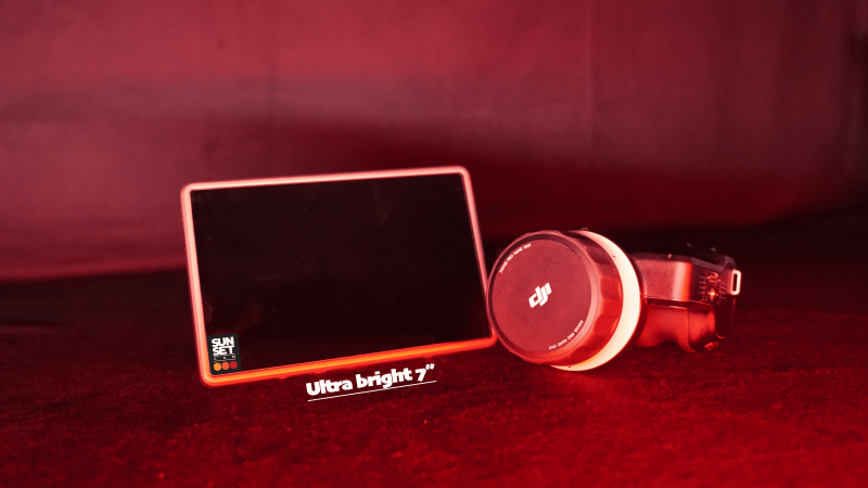 ULTRA BRIGHT 7” MONITOR RENTAL